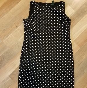 Ralph Lauren Black Polka Dot Dress